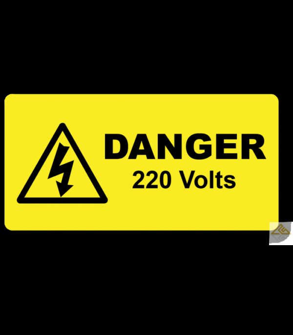 Danger Voltage Labels