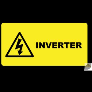 Danger INVERTER Label