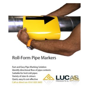 Roll-Form Pipe Markers